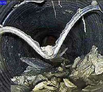 双峰排水管道变形塌陷的非开挖修复方法